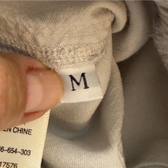 Cloth & Stone Cargo Drawstring Jogger Pants. Stone Size M #1984 - Picture 8 of 9